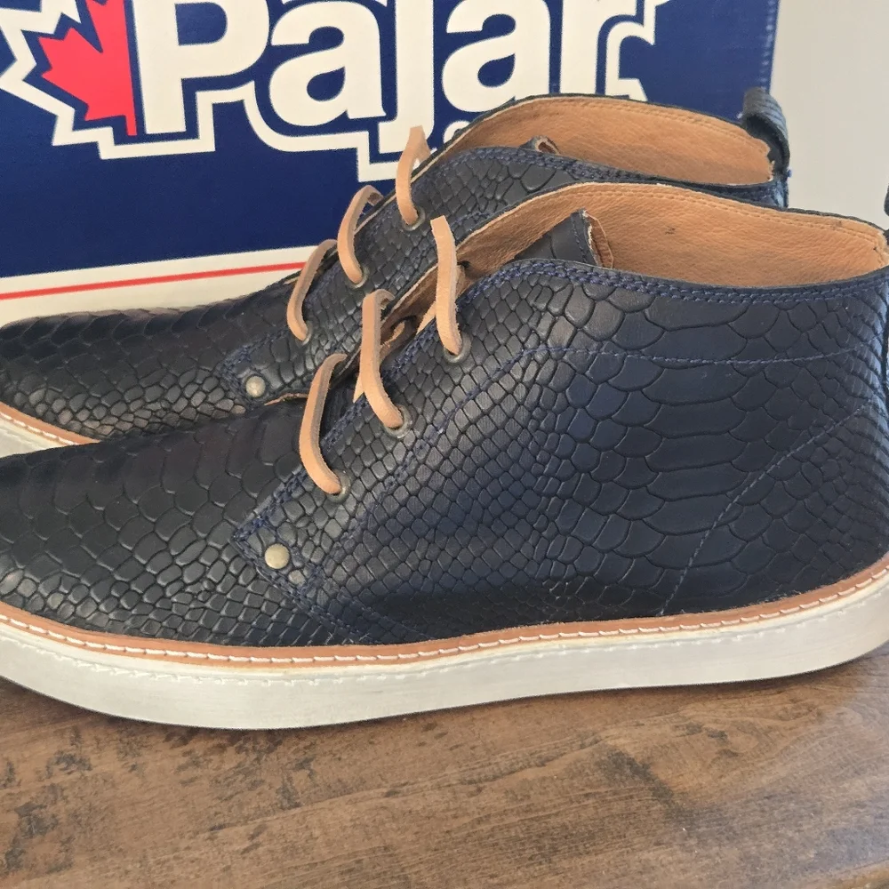 Pajar Canada Boots Viper Black Croc Size 10-10.5 Eur 43